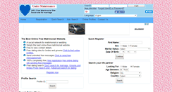 Desktop Screenshot of a2z-matrimonial.com